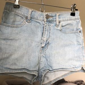 BDG high waisted pin up jean shorts